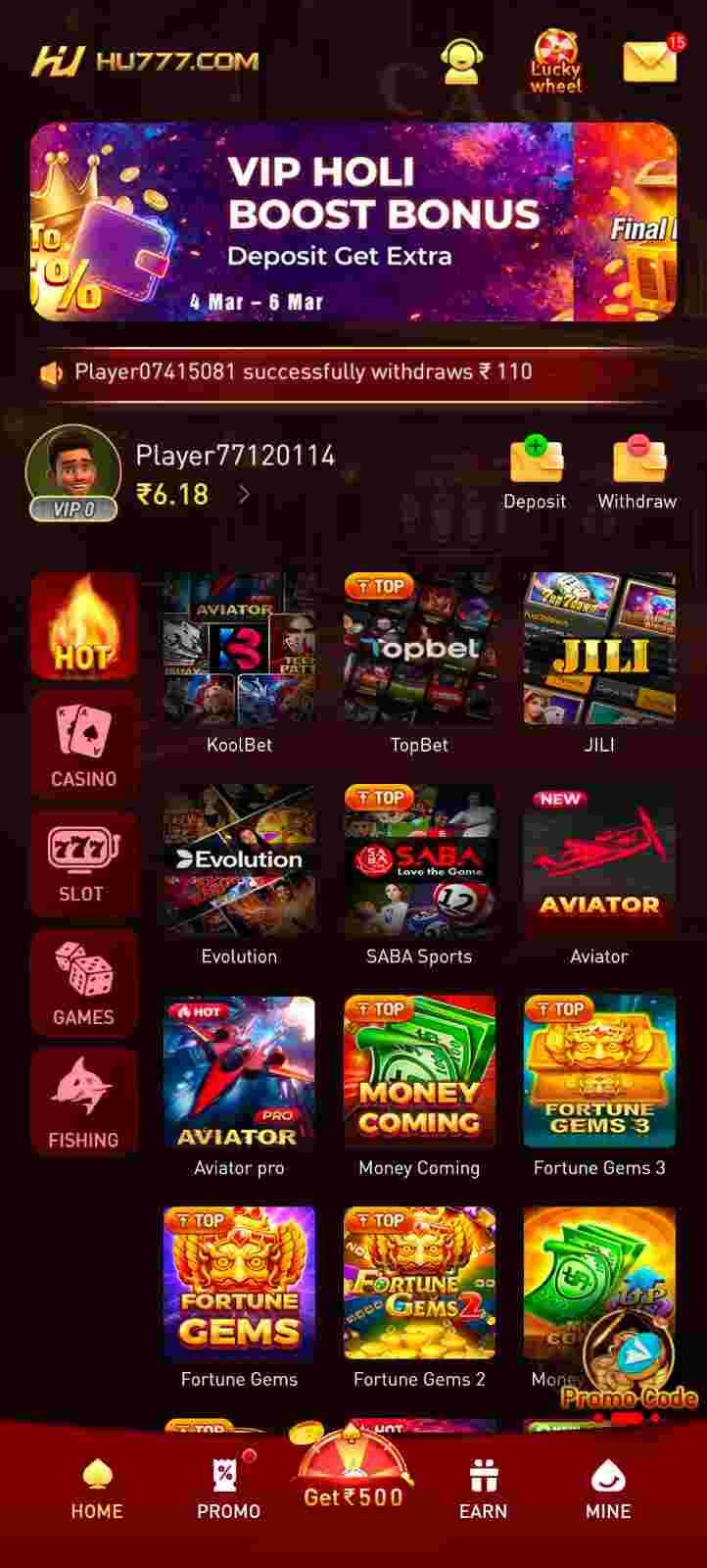 HU777 Game App Download for Android mobile gaming platform